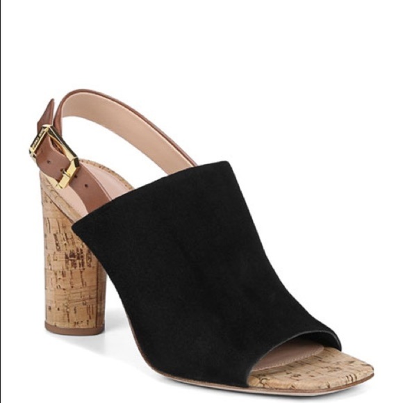 Veronica Beard Bodhi Sandal In Black Size 10
